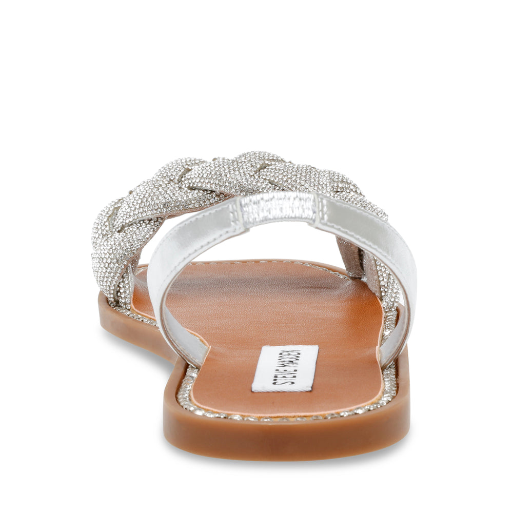 Steve Madden Noles Sandal SILVER Sandals All Products