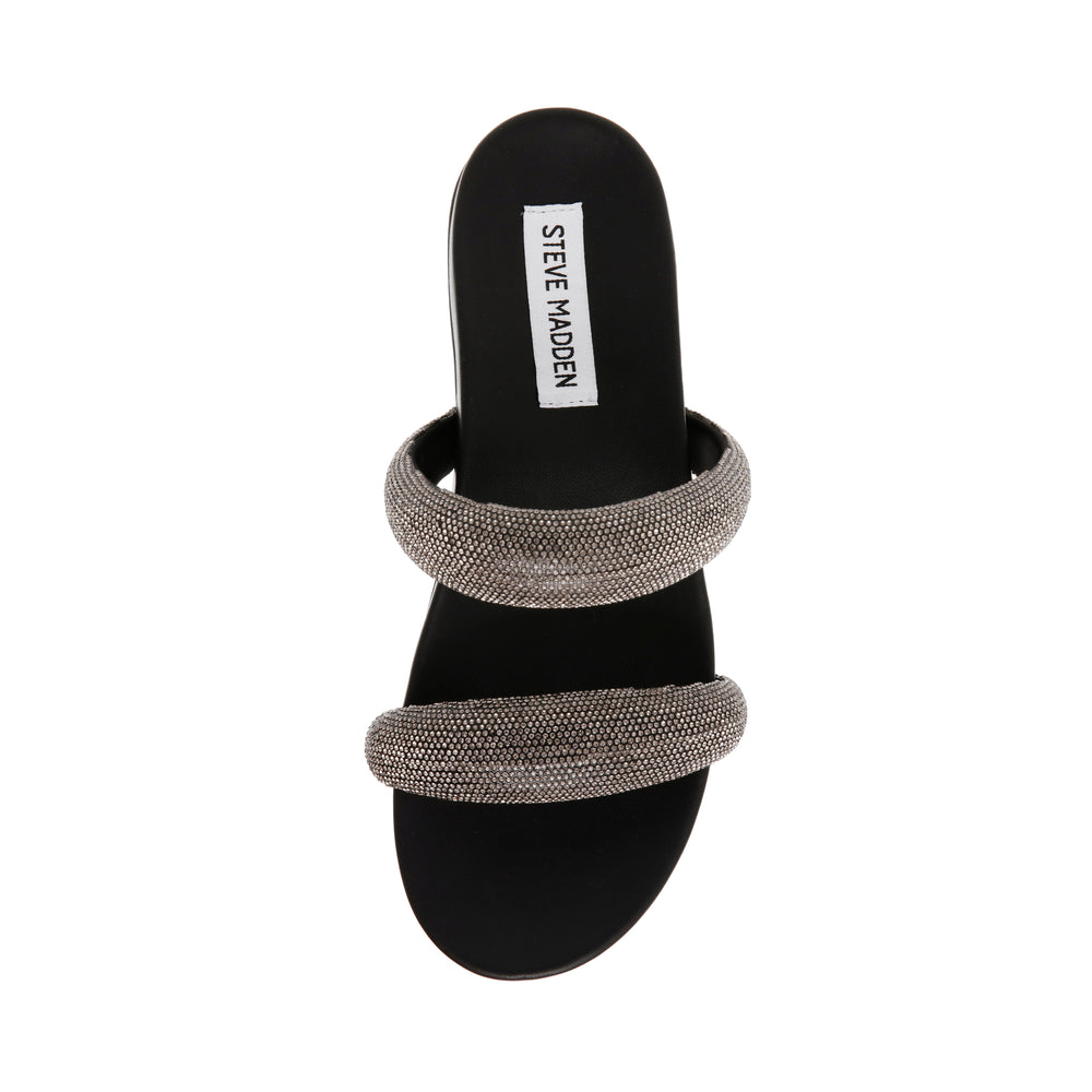 Steve Madden Tracer-R Sandal BLACK PEWTER Sandals All Products