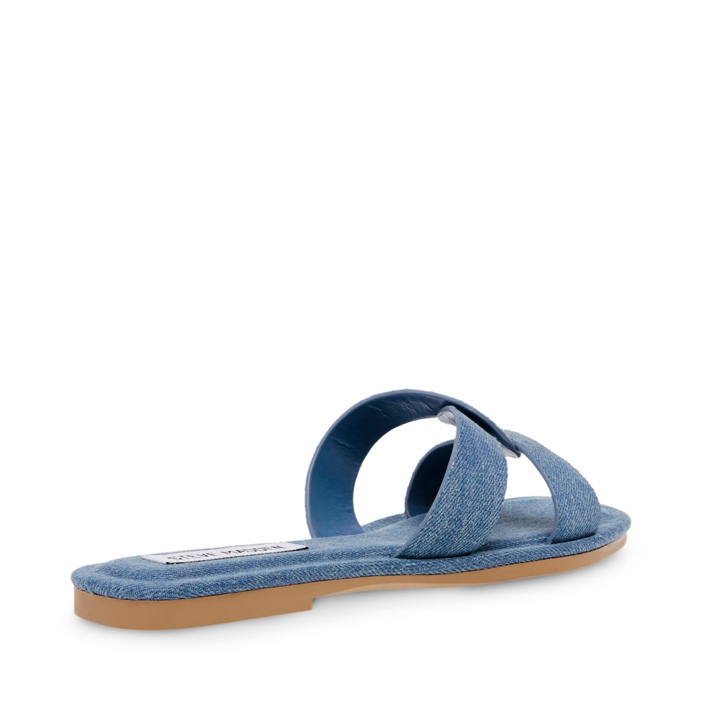Steve Madden Precisely Sandal BLUE DENIM Sandals All Products