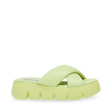 Steve Madden Broadcast Sandal NEON LIME Sandals All Products