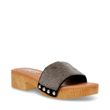 Steve Madden Adaze Sandal BLACK PEWTER Sandals All Products