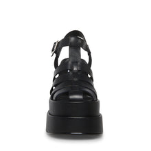 Steve Madden Carlita Sandal BLACK LEATHER Sandals All Products