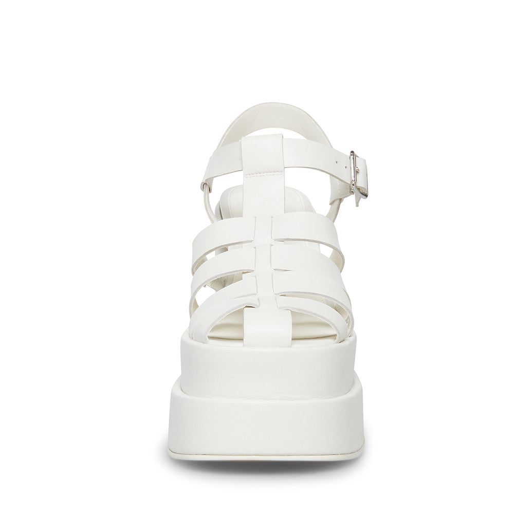 Steve Madden Carlita Sandal WHITE LEATHER Sandals All Products