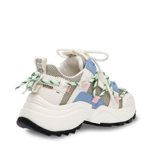 Steve Madden Tazmania Sneaker WHT/LT BLUE Sneakers 90's Nostalgia