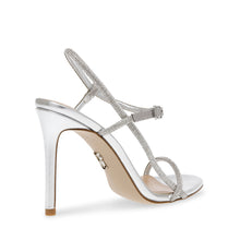 Steve Madden Melania Sandal SILVER Sandals All Products