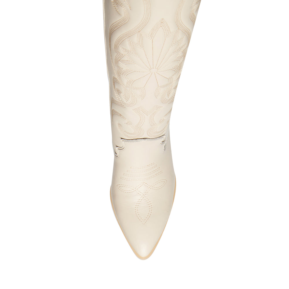 Steve Madden Lasso Boot BONE LEATHER Boots All Products
