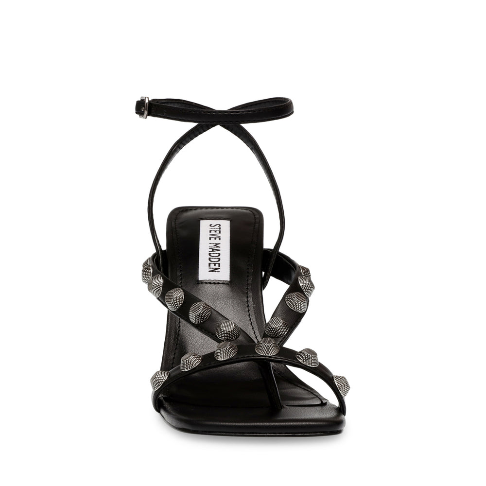 Steve Madden Adaline Sandal BLACK WITH STUDS Sandals All Products