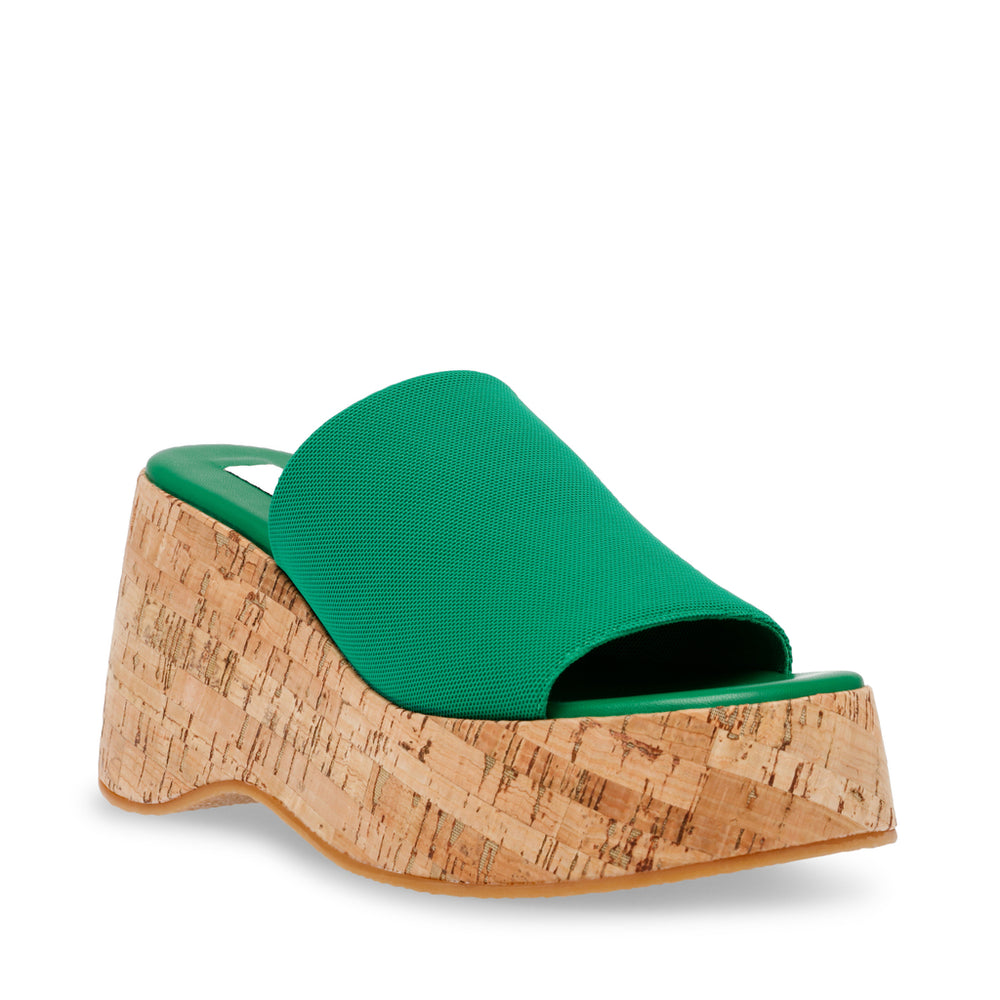 Steve Madden Live wire Sandal JOLLY GRN Sandals All Products