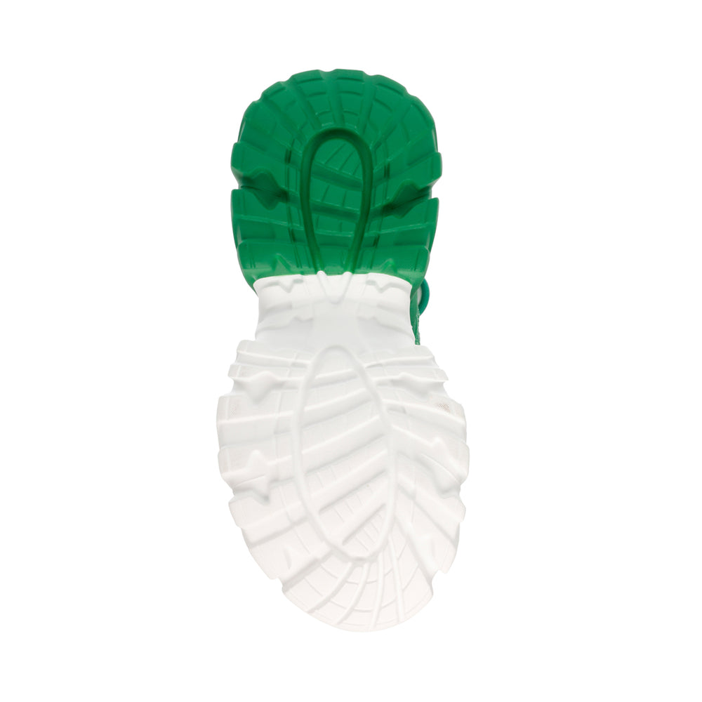 Steve Madden Rhythmic Sneaker WHITE/GREEN Sneakers All Products