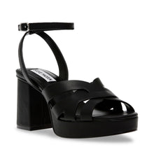 Steve Madden Fortezza Sandal BLK ACTION LEATHER Sandals All Products