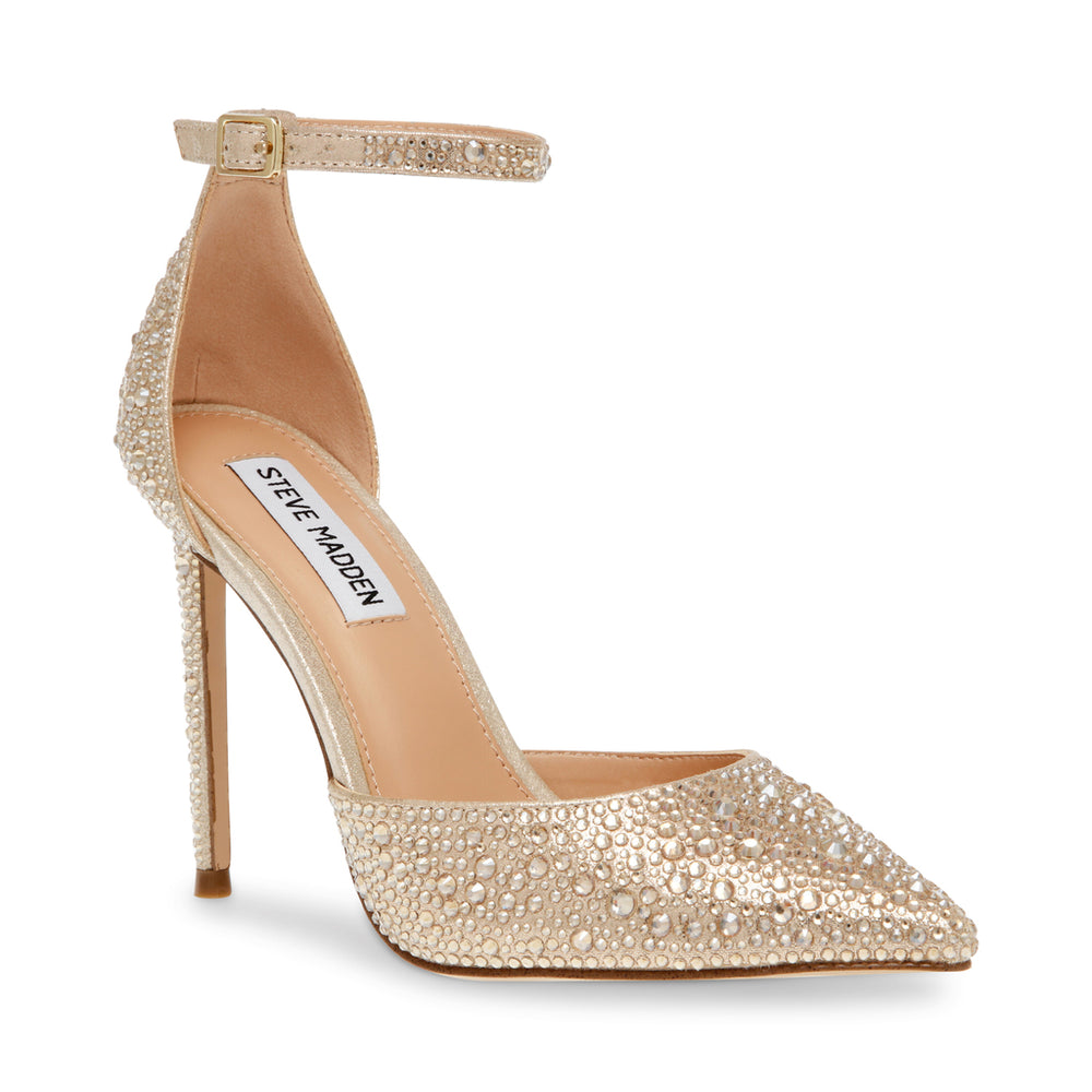 Steve Madden Ravaged-S Sandal GOLD Sandals All Products