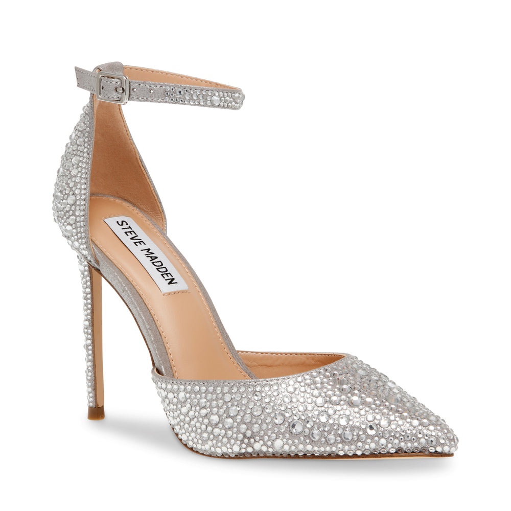 Steve Madden Ravaged-S Sandal SILVER Sandals All Products