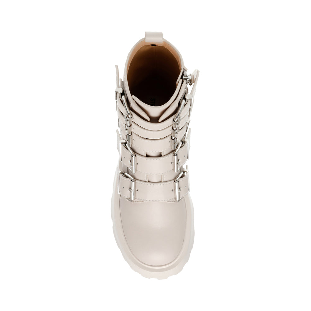 Steve Madden Out-Reach Bootie BONE ACTION LEATHER Ankle boots All Out 90's