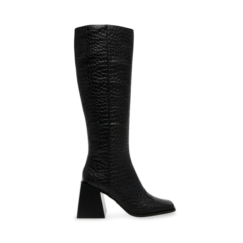 Steve Madden Dukes Boot BLACK LIZARD Boots All Products