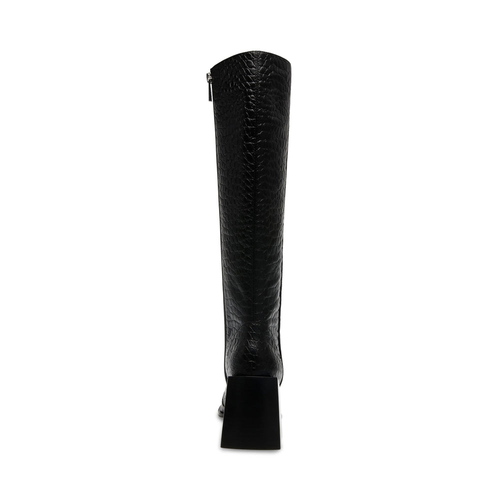Steve Madden Dukes Boot BLACK LIZARD Boots All Products