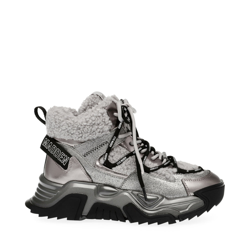 Steve Madden Kaboom Sneaker PEWTER Sneakers 90's Nostalgia
