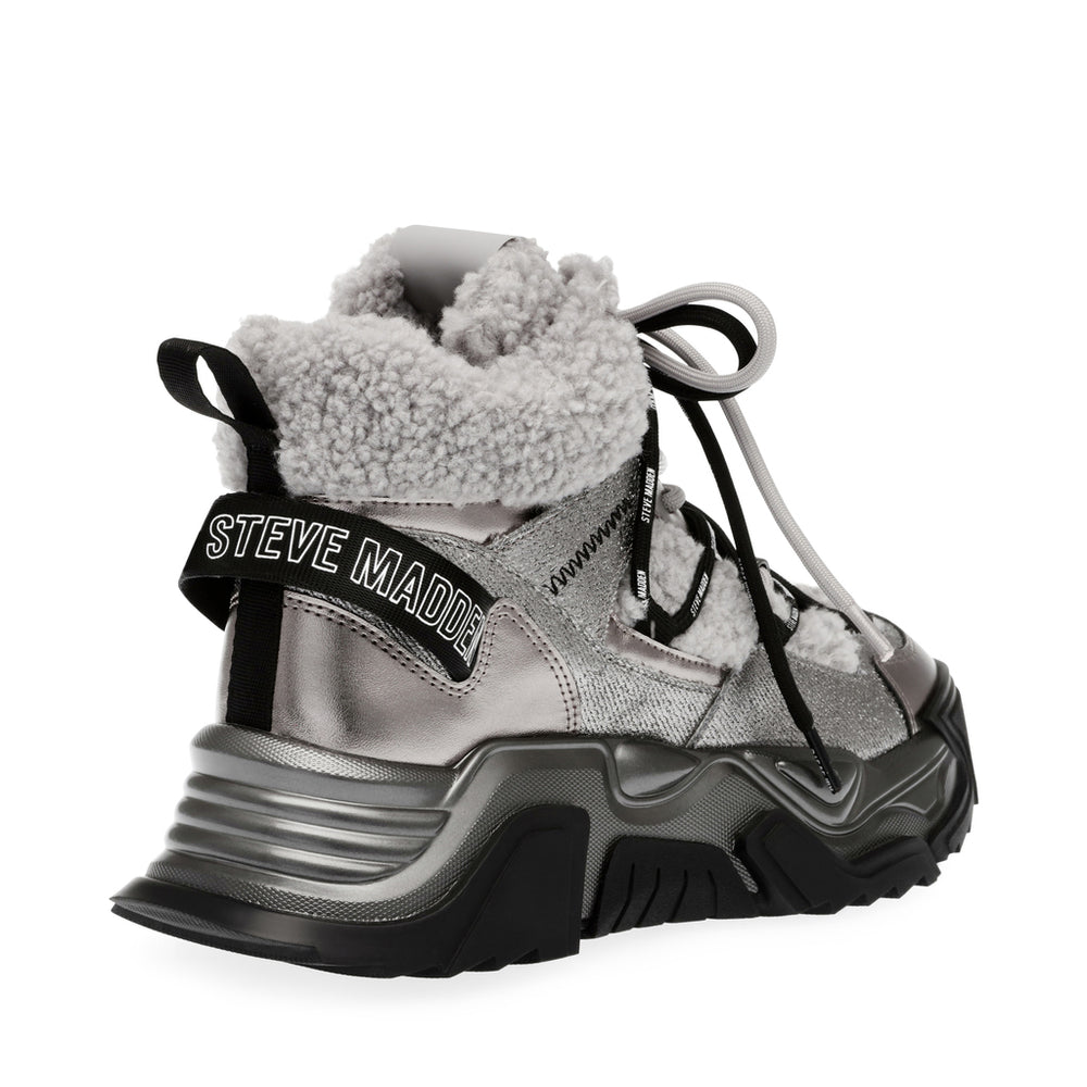 Steve Madden Kaboom Sneaker PEWTER Sneakers 90's Nostalgia