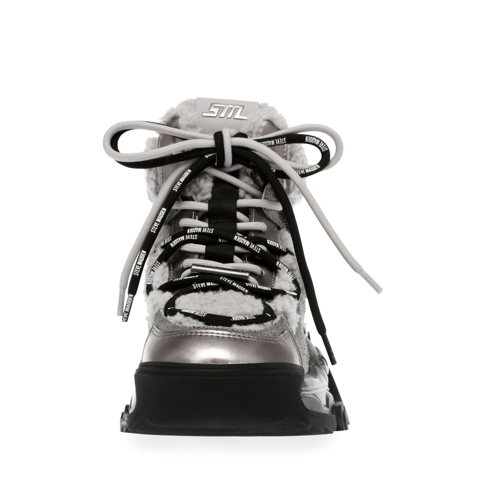 Steve Madden Kaboom Sneaker PEWTER Sneakers 90's Nostalgia