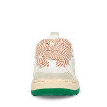 Steve Madden Roaring Sneaker WHITE/GREEN Sneakers 90's Nostalgia