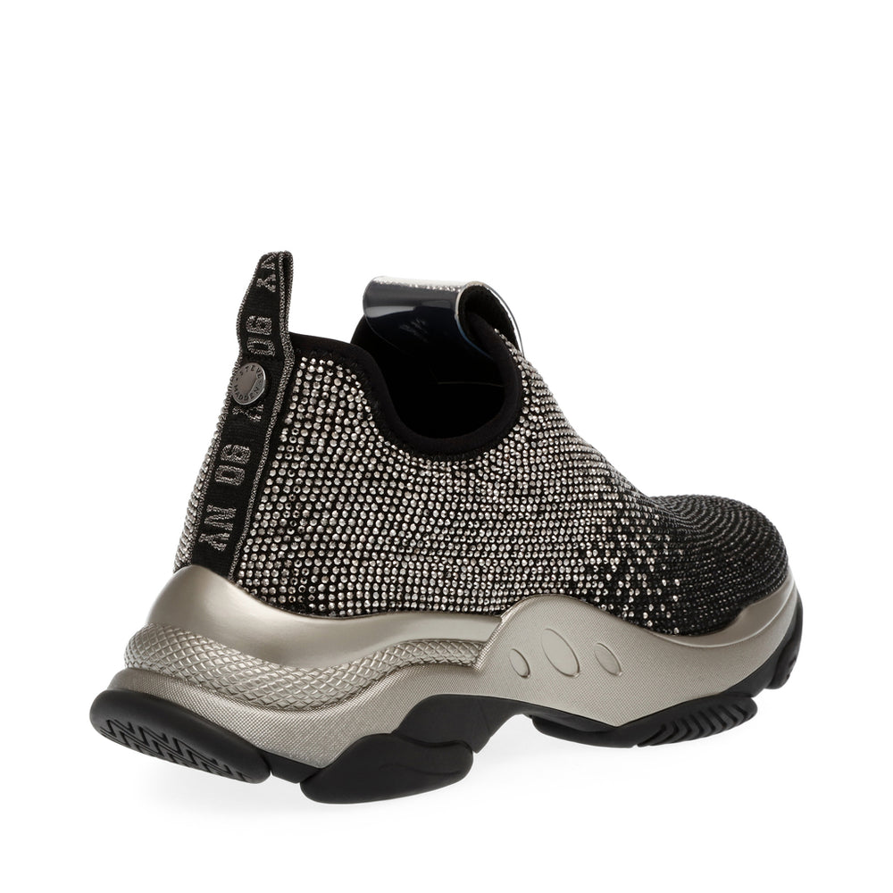 Steve Madden Mythical Sneaker BLACK PEWTER Sneakers 90's Nostalgia