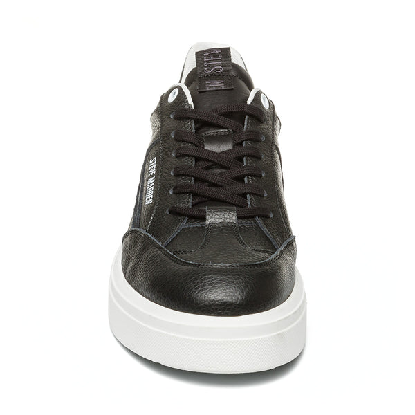 Steve Madden Men Orlando Sneaker BLACK LEATHER Sneakers All Products