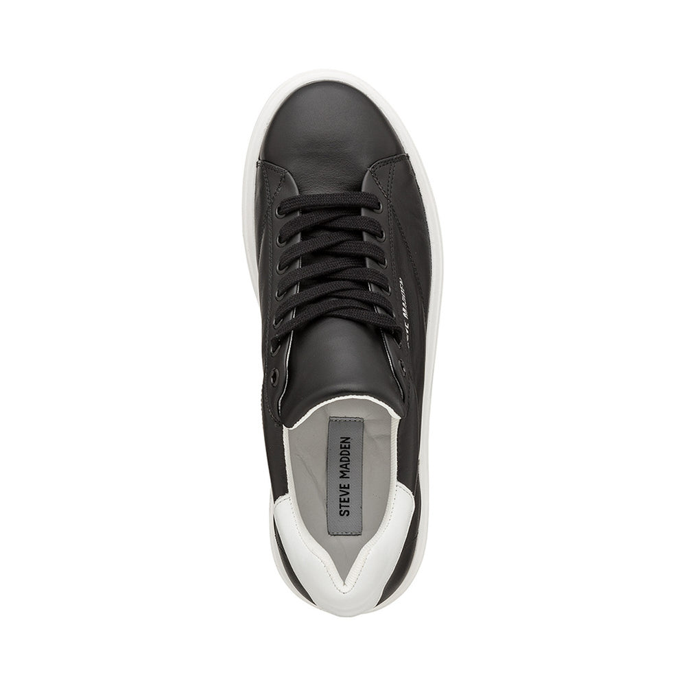 Steve Madden Men Fynner Sneaker BLACK/WHTE Sneakers All Products