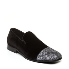 Steve Madden Men Antwerp Loafer BLACK VELVET MULTI Casual All Products