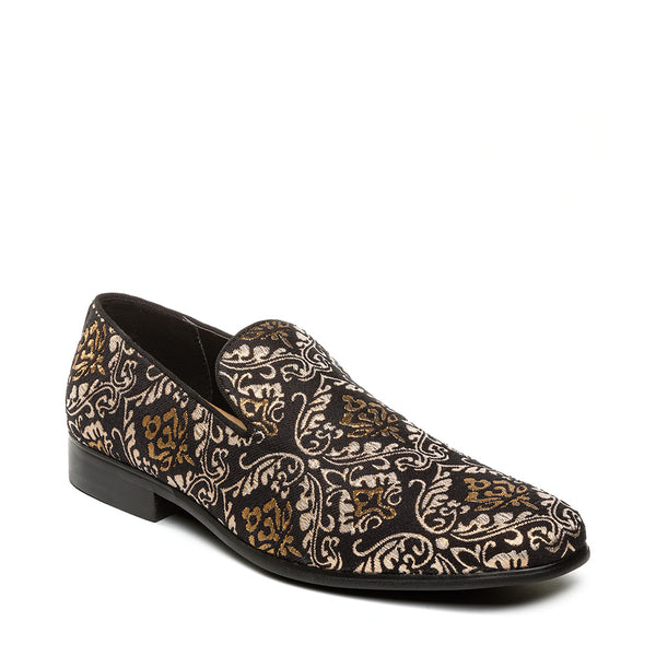 Steve Madden Men Antwerp Loafer BLK/GOLD Casual All Products