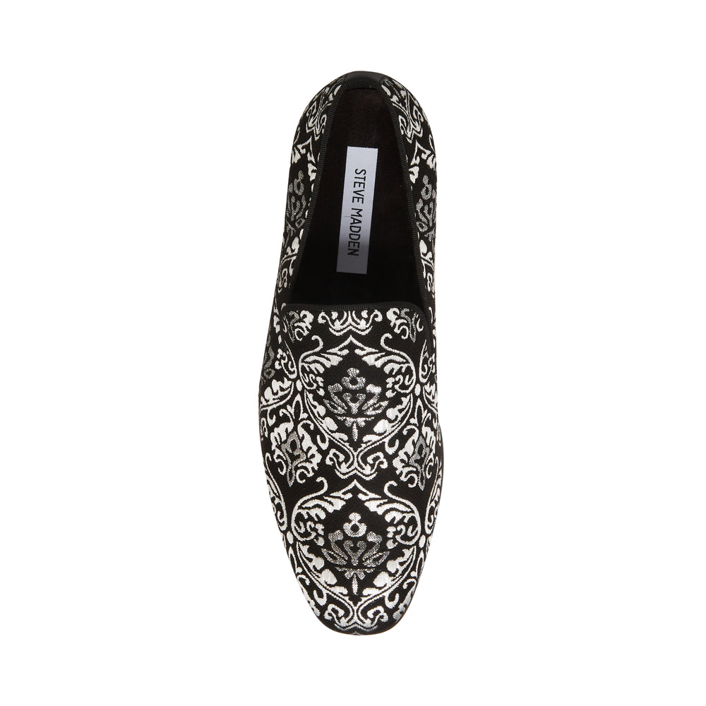 Steve Madden Men Antwerp Loafer BLACK/SILVER Casual All Products