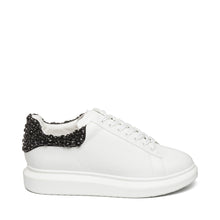 Steve Madden Men Frosting Sneaker WHITE/BLACK Sneakers All Products