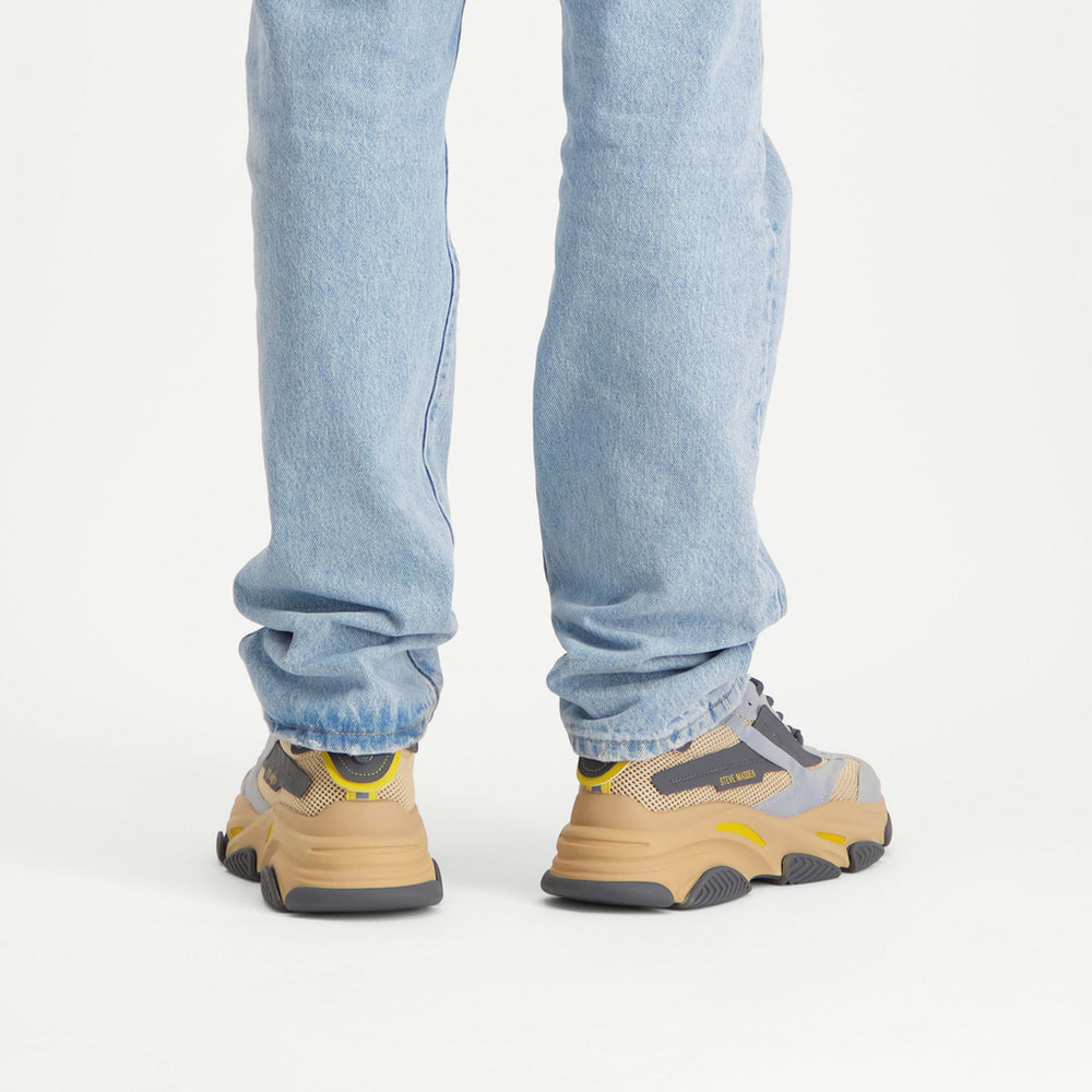 Steve Madden Men Possess Sneaker YELLOW MULTI Sneakers All Products