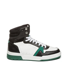 Steve Madden Men Kobe-M Sneaker WHITE/BLACK/EMERALD Sneakers All Products