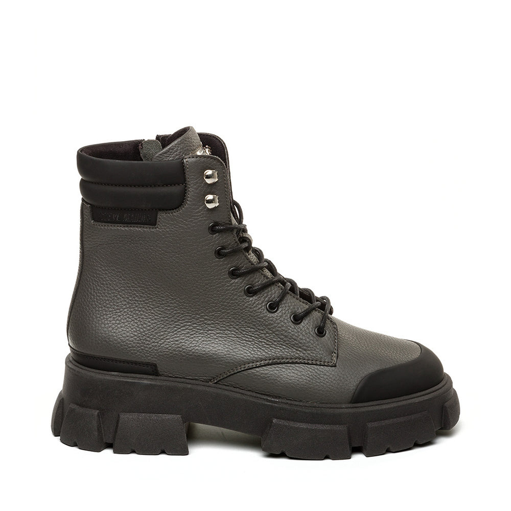Steve Madden Men Tyler Boot DARK GREY/BLACK Boots All Products