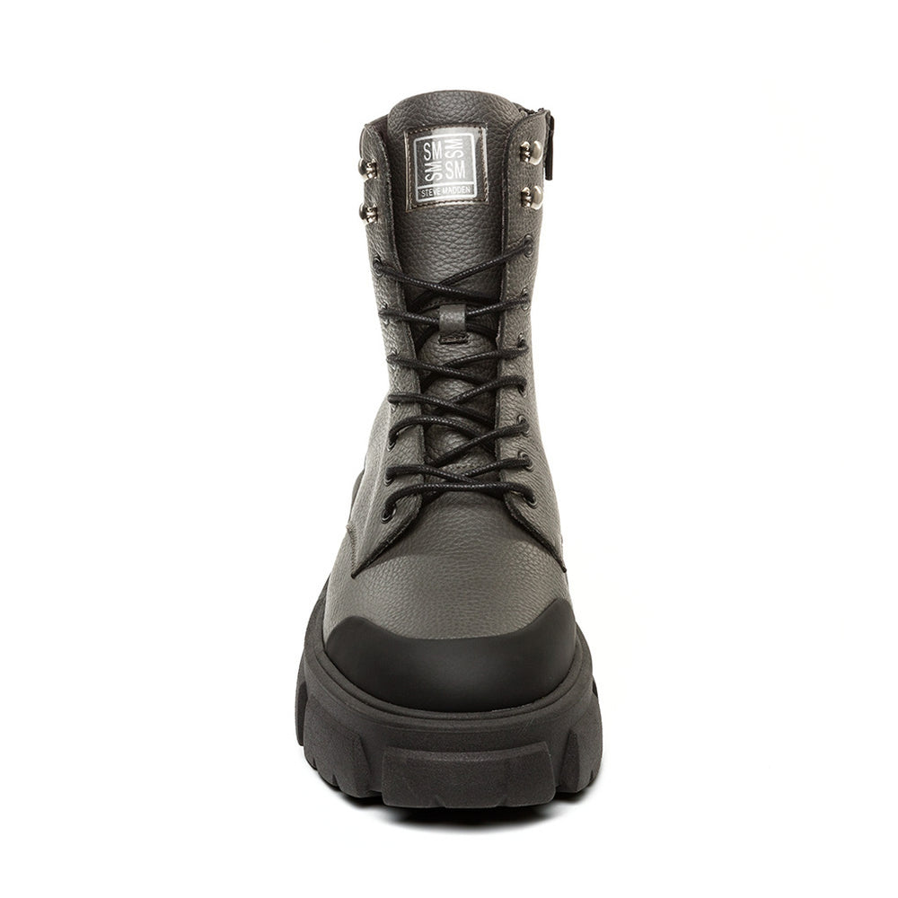 Steve Madden Men Tyler Boot DARK GREY/BLACK Boots All Products
