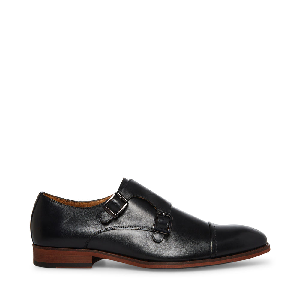 Steve Madden Men Kaleo Dress shoe BLACK LEATHER Business All Products