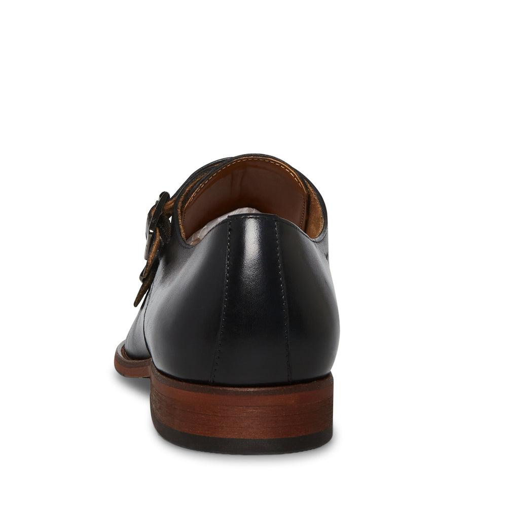 Steve Madden Men Kaleo Dress shoe BLACK LEATHER Business All Products