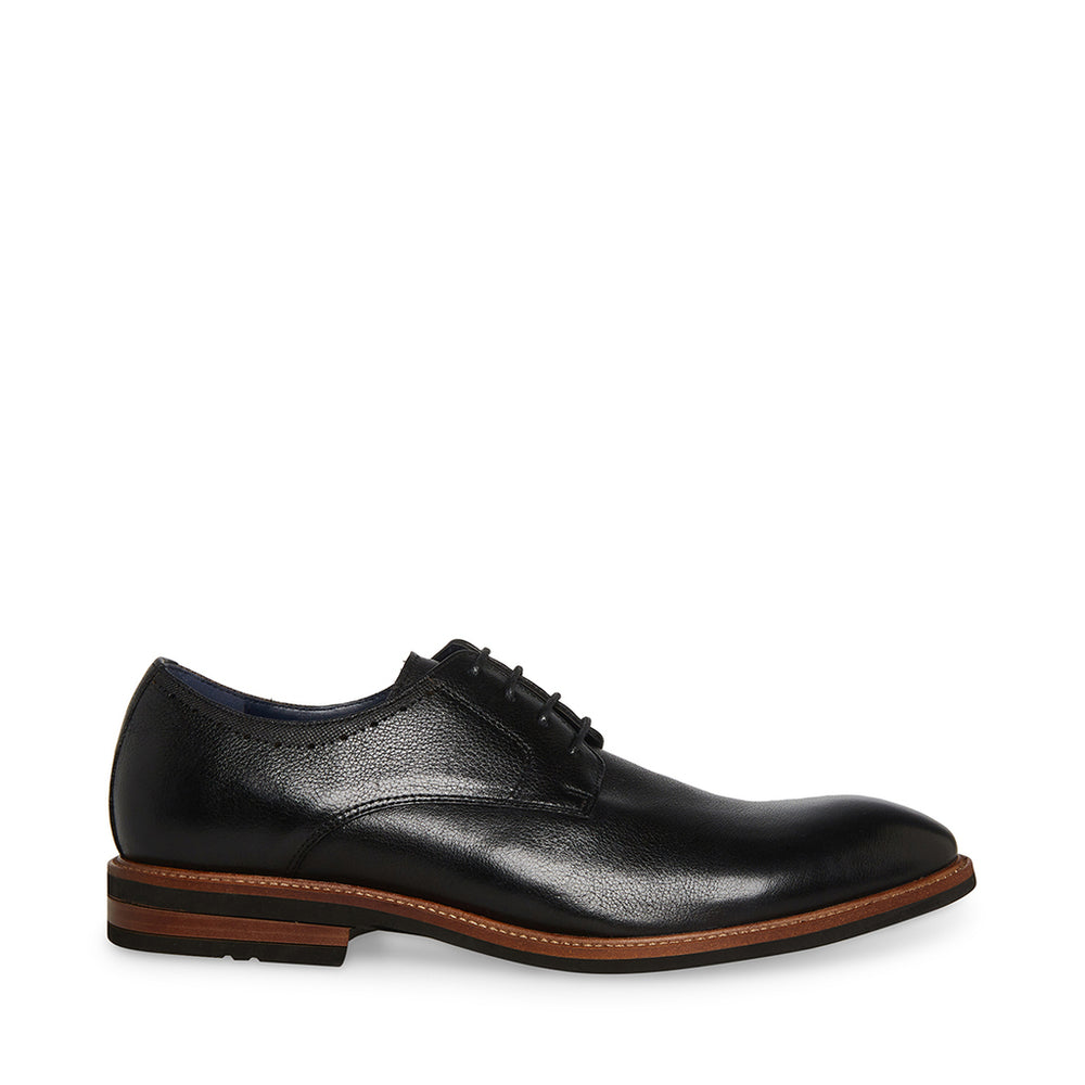 Steve Madden Men Arthur Lace-up BLACK LEATHER Business All Products