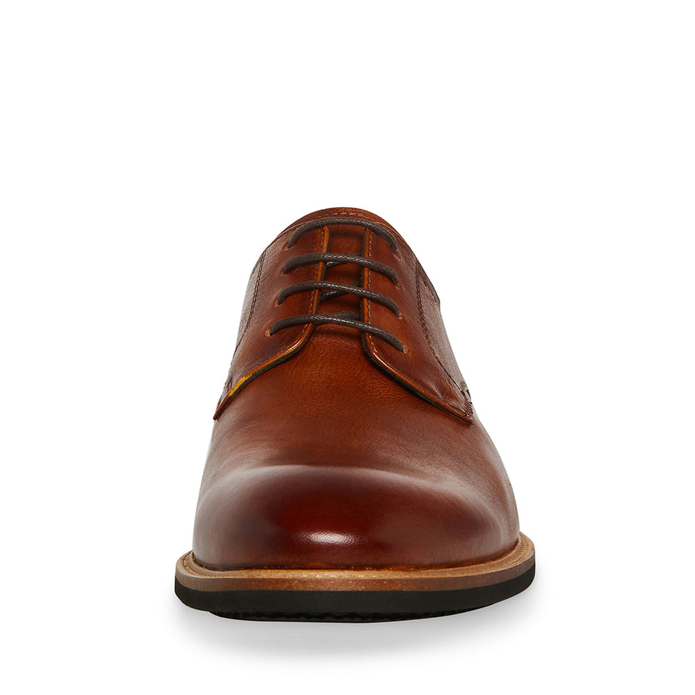 Steve Madden Men Arthur Lace-up TAN LEATHER Business All Products