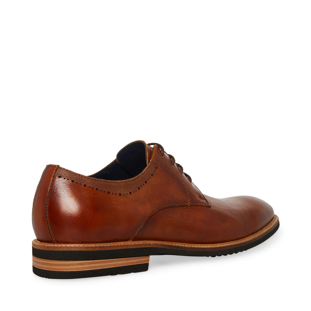 Steve Madden Men Arthur Lace-up TAN LEATHER Business All Products