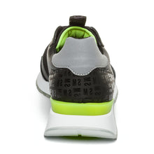 Steve Madden Men Spence Sneaker BLACK/LIME Sneakers All Products