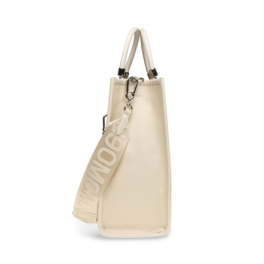 Steve Madden Bags Briches Tote BONE/SILVER Bags All Products