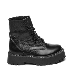 Jskylar Bootie BLACK LEATHER