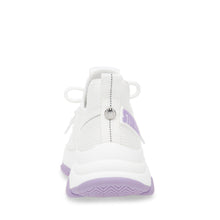 Steve Madden Mac-E Sneaker WHITE/LAVENDER Sneakers All Products