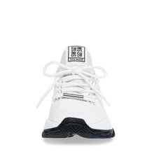 Steve Madden Mac-E Sneaker WHITE/BLACK Sneakers All Products