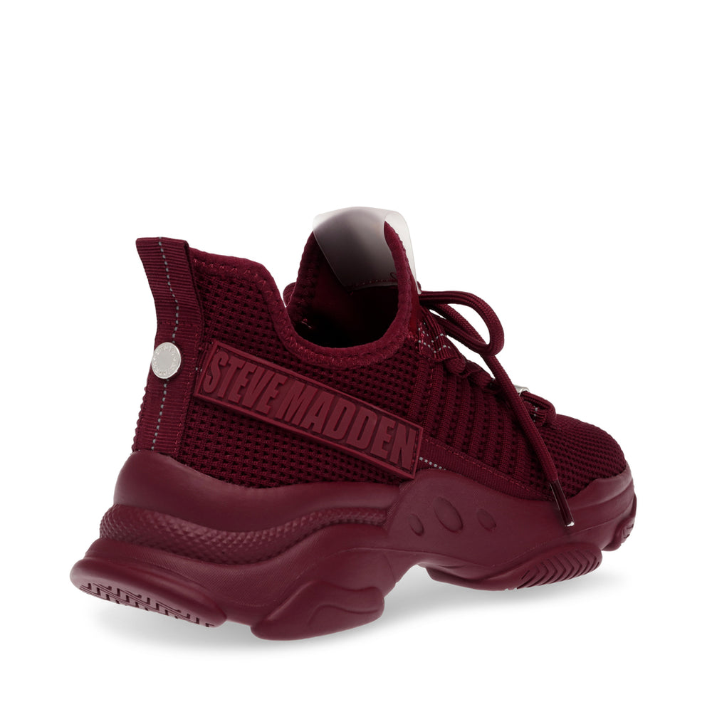 Steve Madden Mac-E Sneaker BURGUNDY Sneakers All Products
