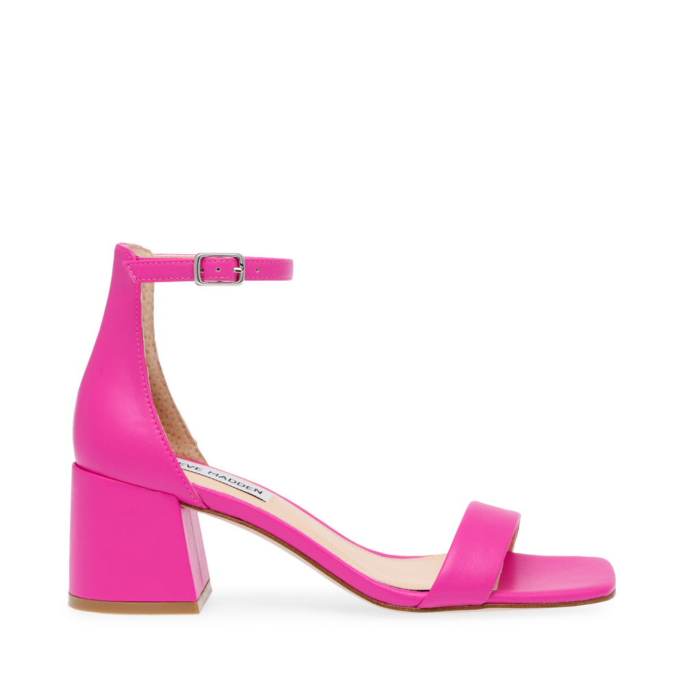 Steve Madden Low tide Sandal MAGENTA LEATHER Sandals All Products