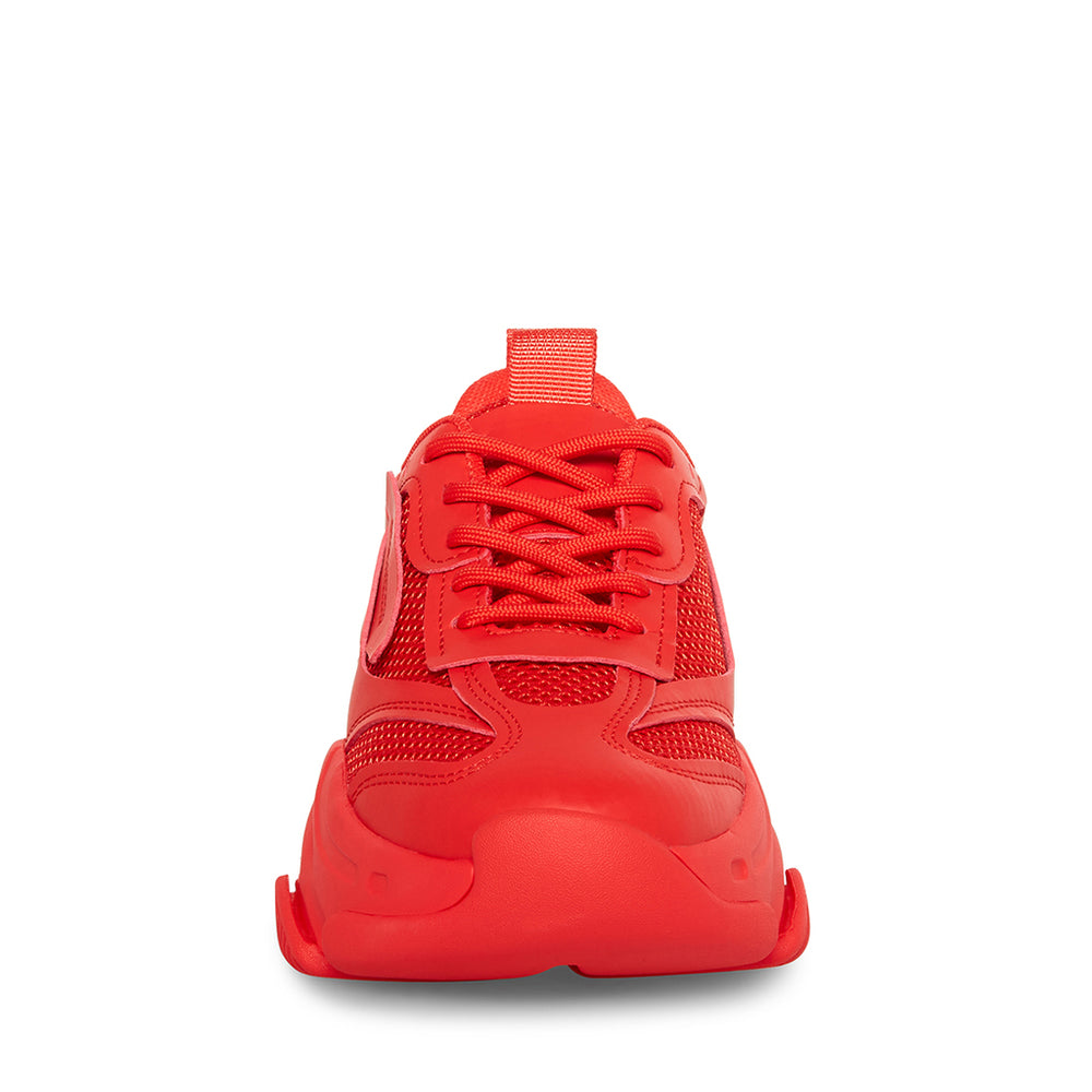 Steve Madden Possession-E Sneaker RED Sneakers All Products