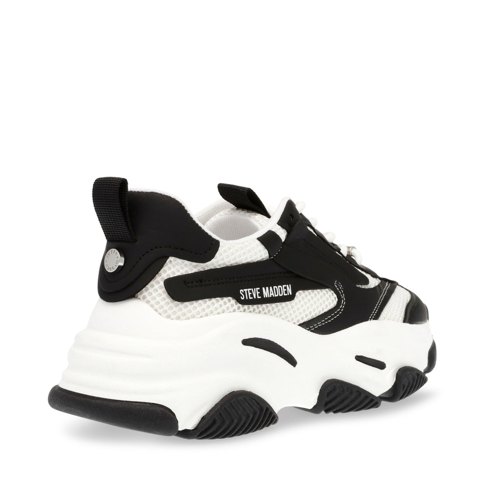 Steve Madden Possession-E Sneaker BLACK/WHTE Sneakers 90's Nostalgia