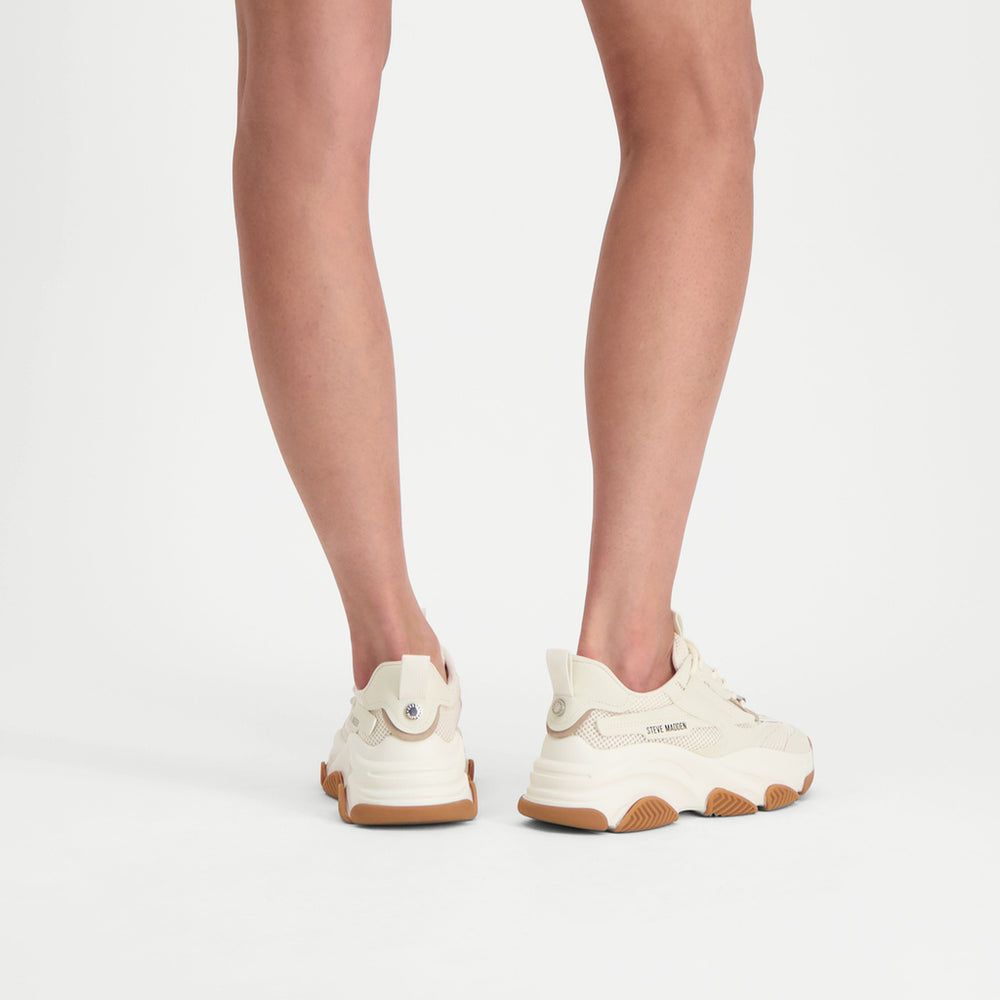 Steve Madden Possession-E Sneaker WHITE/GUM Sneakers 90's Nostalgia