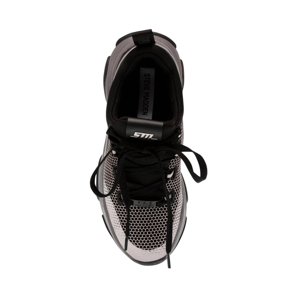 Steve Madden Medallion Sneaker BLACK PEWTER Sneakers 90's Nostalgia